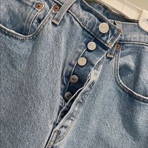 Levi's 501 Skinny Fit Blue Denim